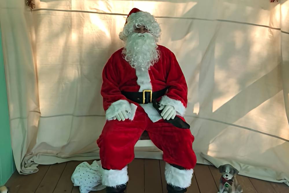 Santa at Annual Cut Your Own Christmas Tree Event at M&D Trees